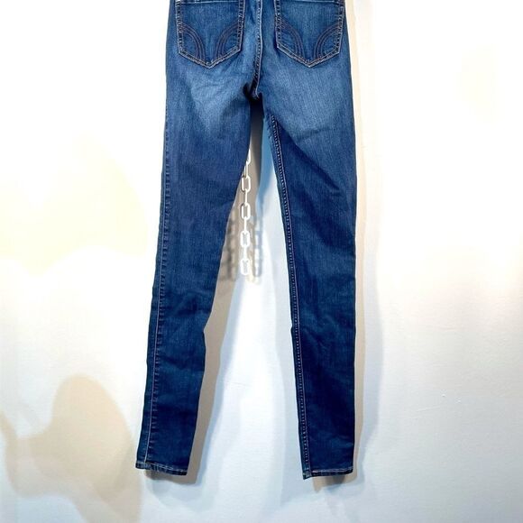 HOLLISTER SUPER SKINNY HIGH RISE JEANS 3L - Picture 7 of 7